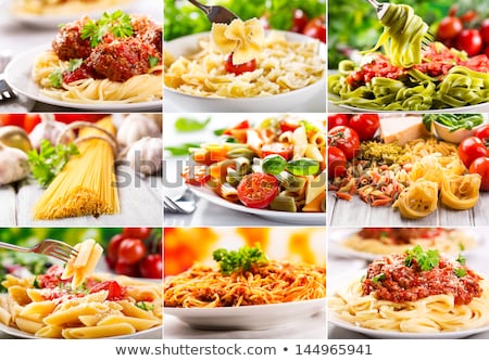 Stok fotoğraf: Pasta Collage