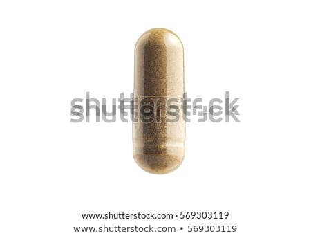 Stock fotó: Brown Pills