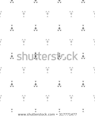 Stockfoto: Seamless Vector Pattern Abstract Geometric Lattice Background Rhythmic Zigzag Structure Monochrom