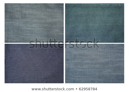 ストックフォト: Set Of Jeans Cloth Texture