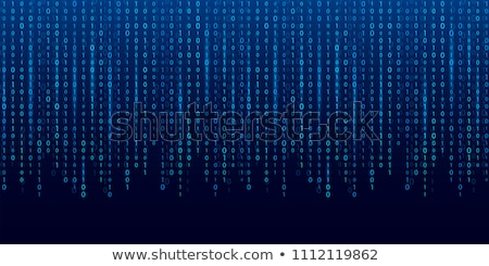 Zdjęcia stock: Matrix Binary Background