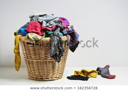 Stockfoto: Asmand · En · Vuile · Kleding