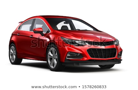 Stock foto: Red Car