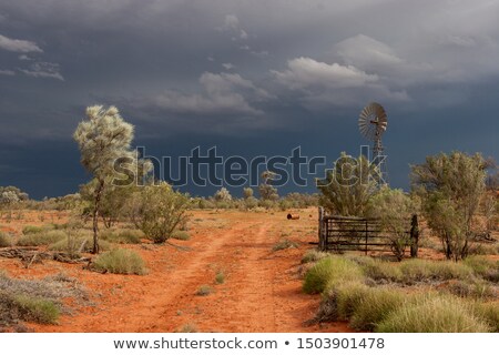 Stock photo: Outback Storm