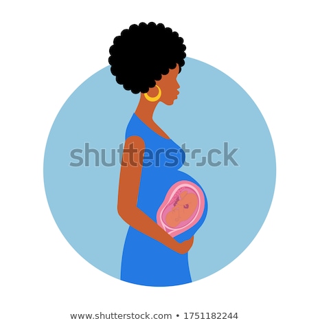 Stock photo: Pregnant Woman Holding Her Belly
