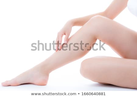 [[stock_photo]]: Close Up Portrait Of Female Beautiful Long Legs