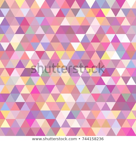 Foto stock: Awesome Retro Style Triangles Background