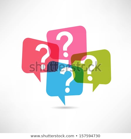 Stock photo: Abstract Question Mark