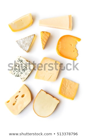 Foto stock: Camembert Top View