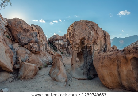 Stock photo: Elephant Rock Brandberg Mountain Namibia Wilderness