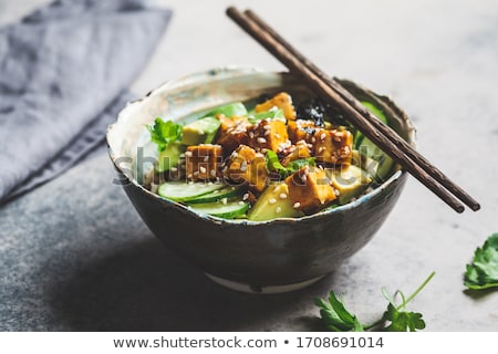 Foto stock: Bowl Of Tofu