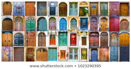 Foto stock: Old Historic Church Doors