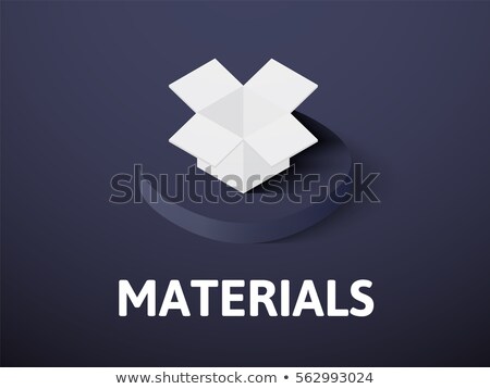 Styrofoam Storage Box And Recycle Logo On White Background [[stock_photo]] © sidmay