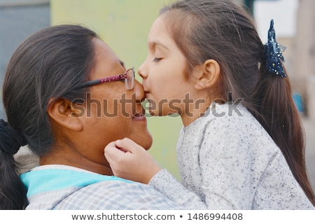 Foto stock: Native American Woman