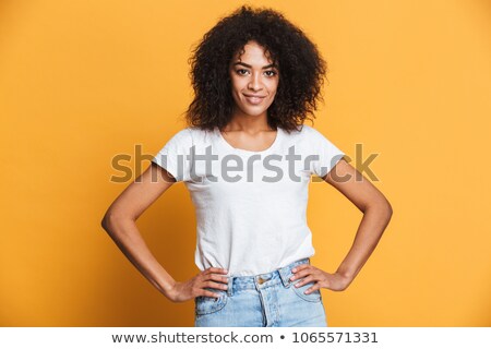 Stock fotó: Portrait Of Confident Woman With Hand On Hip