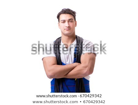 Electrician With Arms Crossed Stock photo © Elnur