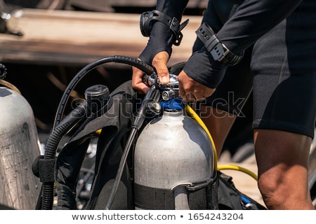 Stock photo: Diver Training