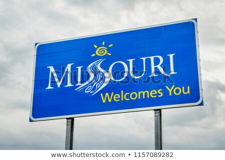 Foto stock: Welcome To Missouri