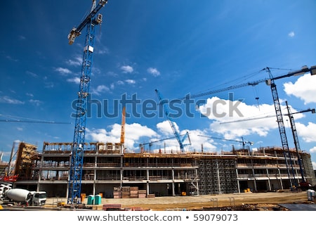 ストックフォト: Construction Site Of The New Football