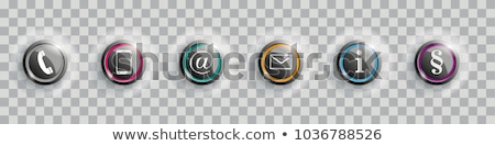 Stock foto: Paragraph Button