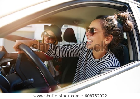 Foto stock: Enina · e · carro