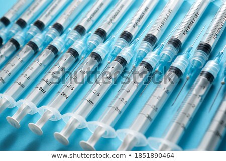 Rows Of Syringes Сток-фото © pedrosala