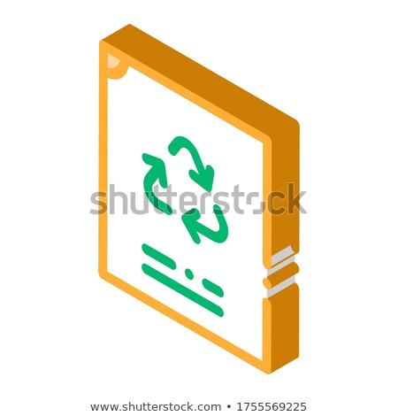 [[stock_photo]]: Eco Recycle Vacuum Package Packaging Isometric Icon