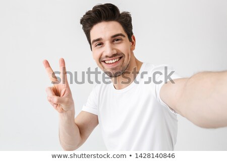 Foto stock: Portrait Of A Cool Handsome Guy