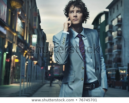 Stok fotoğraf: Vogue Style Portrait Of A Young Guy