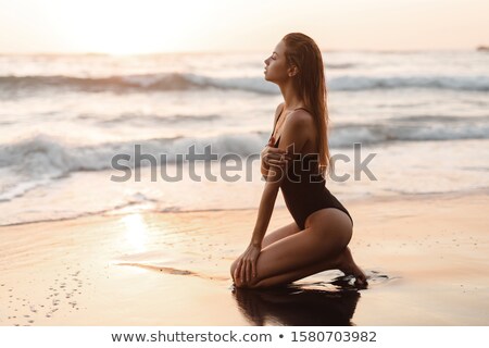 Zdjęcia stock: Seductive Female On The Beach