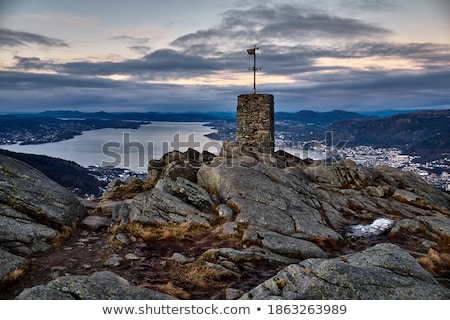 ストックフォト: Landscape Around Bergen In Norway