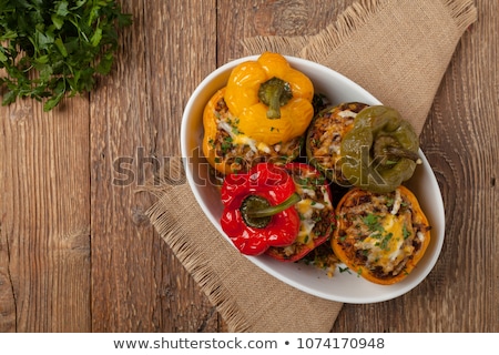 Stock photo: Stuffed Peppers