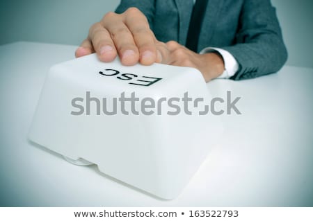 Quit Job Key Foto stock © nito