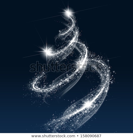 Foto stock: Fractal Christmas Tree