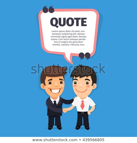 [[stock_photo]]: Quote Speech Banner With Trainee