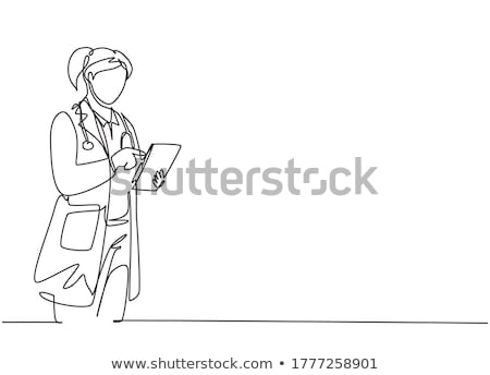 Woman doctor Vector sketch storyboard Detailed  Stock Illustration  48994142  PIXTA
