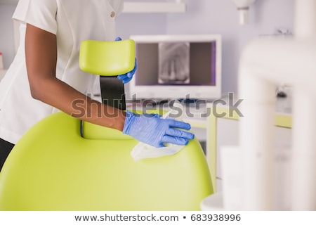 Stockfoto: Cleaning Of Dental Office