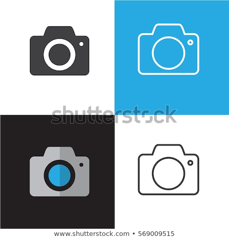 Stock photo: Green Digital Camera Icon