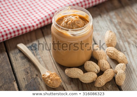 Stok fotoğraf: Natural Peanut Butter