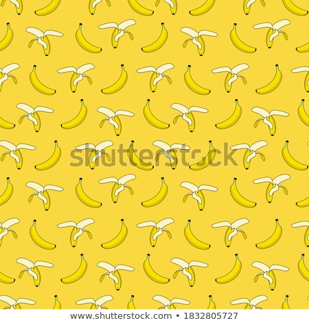 Stok fotoğraf: Background Of Yellow Bananas