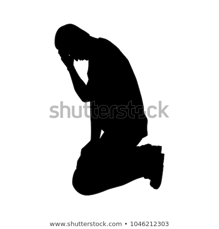 [[stock_photo]]: Depression And Pain - Silhouette Of Man