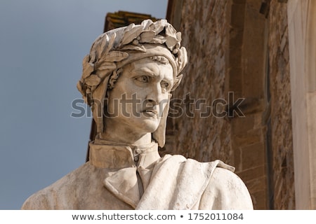 Stok fotoğraf: Dante Statue