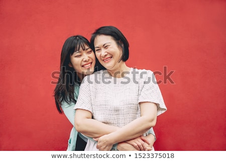 Сток-фото: Mother And Daughter Sharing Moment Of Fun