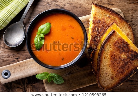 Stock photo: Grilled Cheese And Tomato