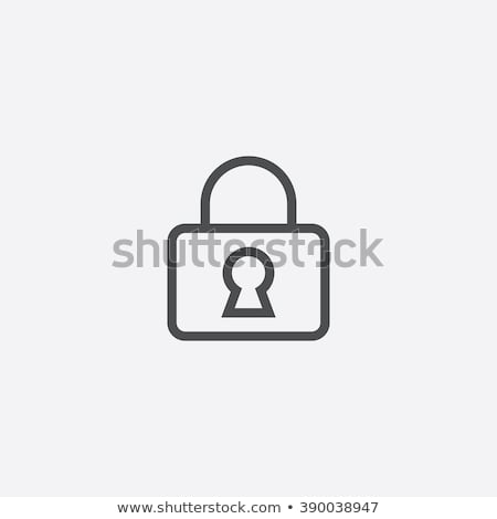 Stock photo: Lock Single Icon