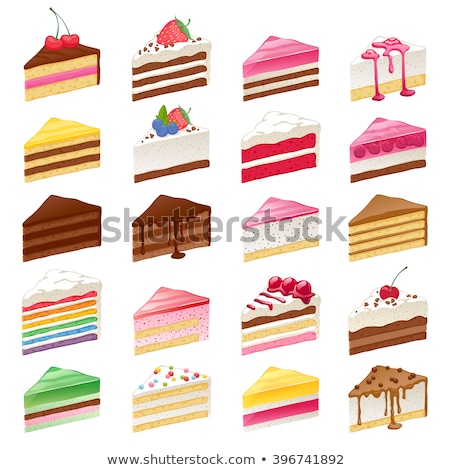 Zdjęcia stock: Vanilla Slice Of Cake