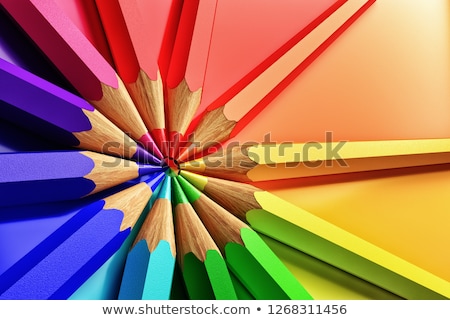 [[stock_photo]]: Rayons · de · couleur · arc-en-ciel