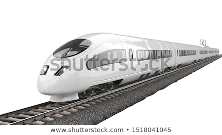 Stockfoto: Modern High Speed Train