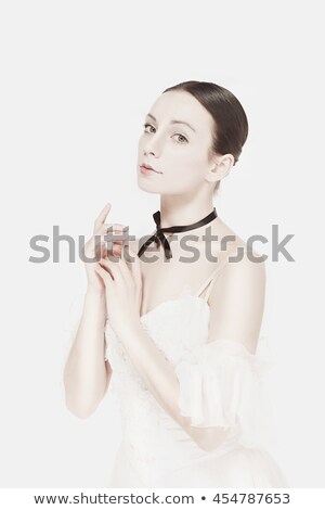 Foto stock: Romantic Beauty Retro Style Ballerina