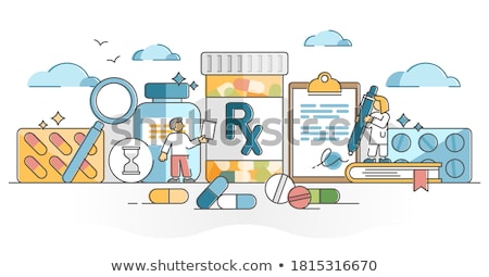 Stock fotó: Antibiotics Medical Concept